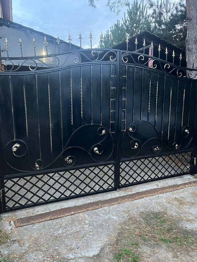Ворота для гаража Черноголовка